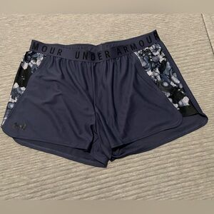 Under Armour Women's Dark Blue Athletic Shorts